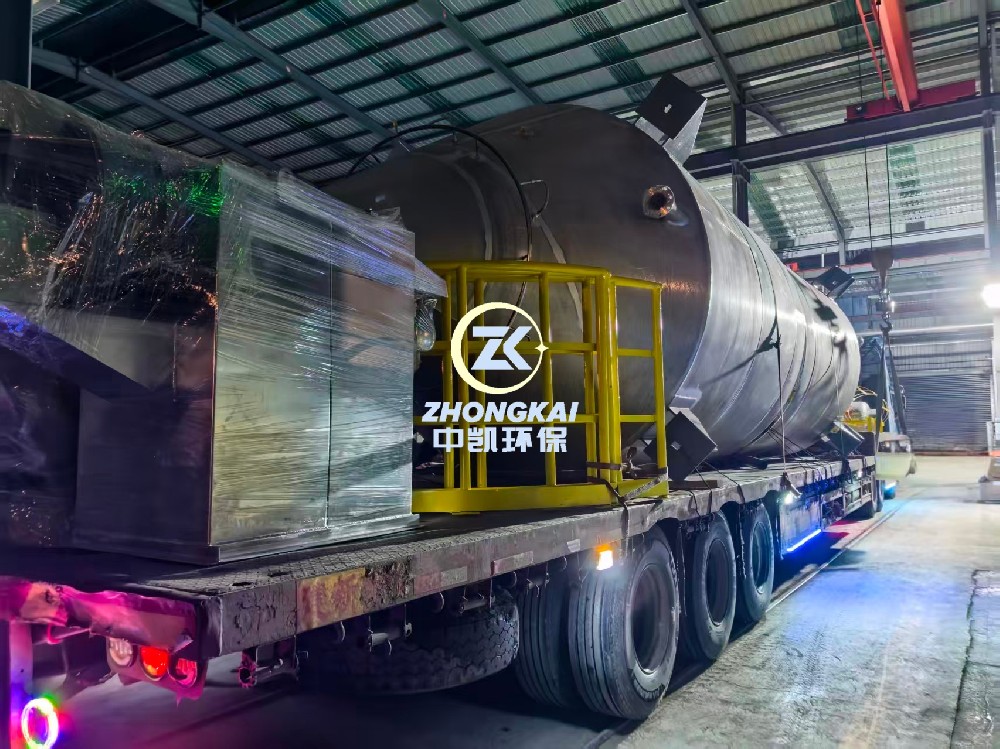 【鄭州中凱】|60m³ 石灰投加係統精準發貨！​